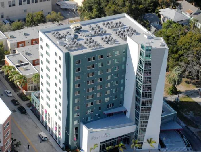 The Portland Ariel View